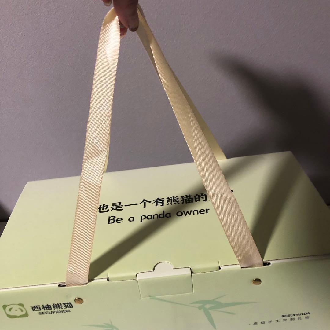 ⭐Chongker パンダのぬいぐるみ リアルパンダ Hehua