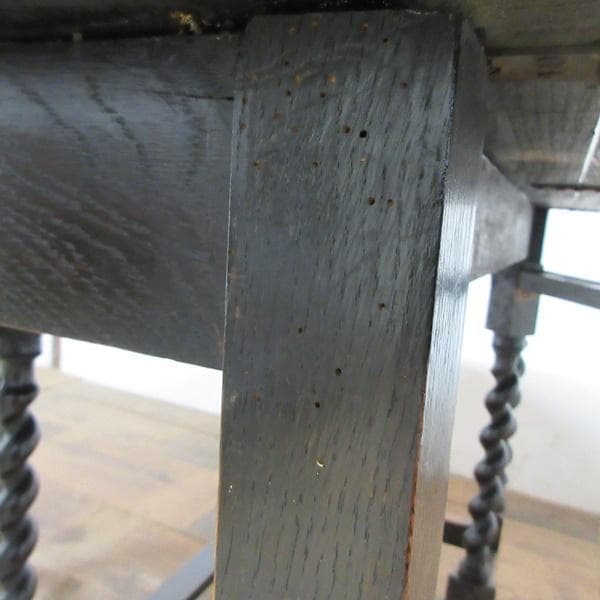 イギリス アンティーク 家具 ゲートレッグテーブル ツイスト 英国 6127e