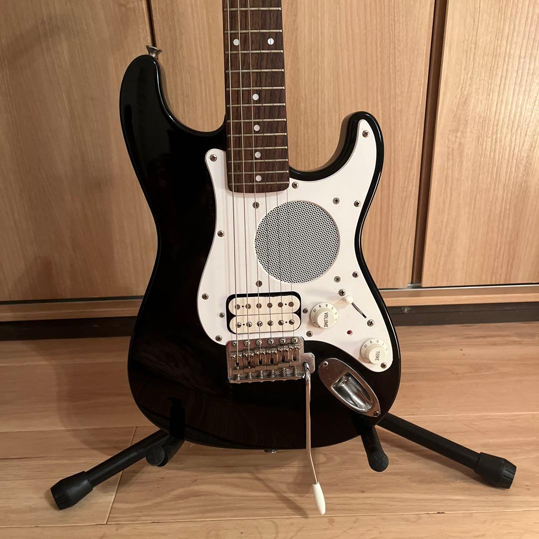 Fender Stratocaster ブラックエレキギター　ミニギター