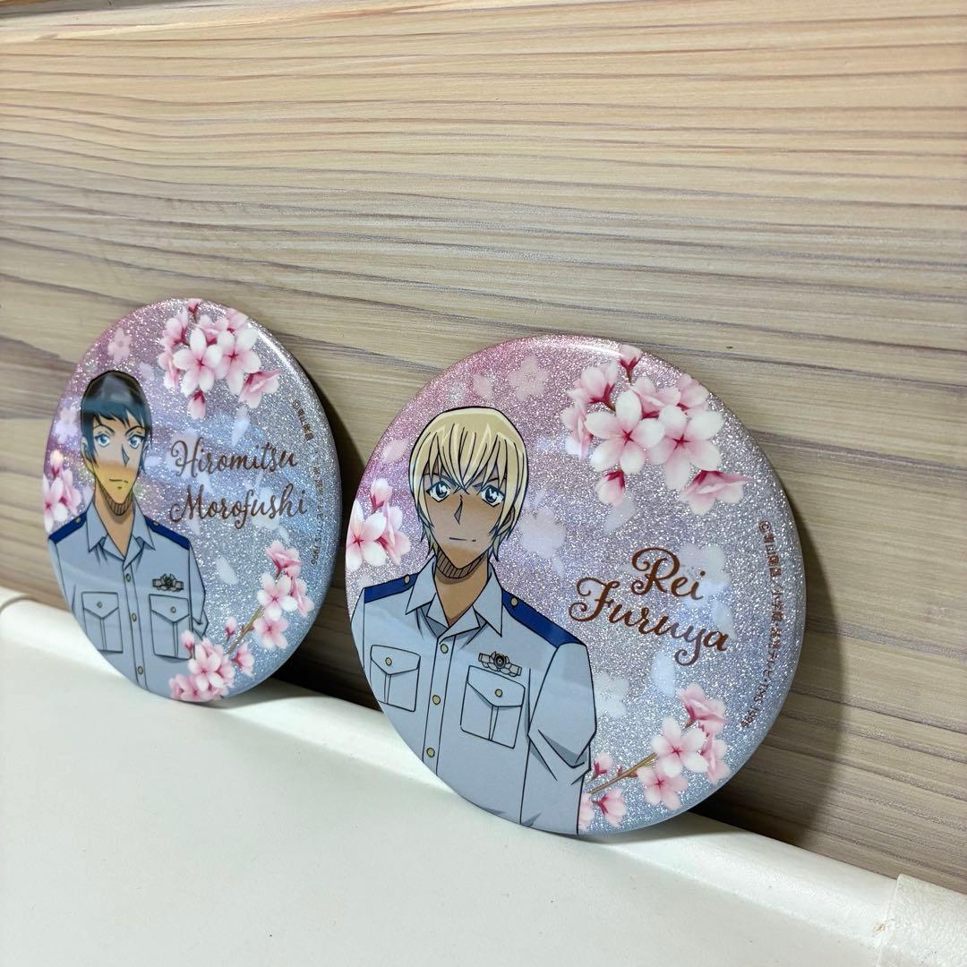 名探偵コナン★おおきなきらきらランダム缶バッジ★SAKURA★諸伏景光★安室透