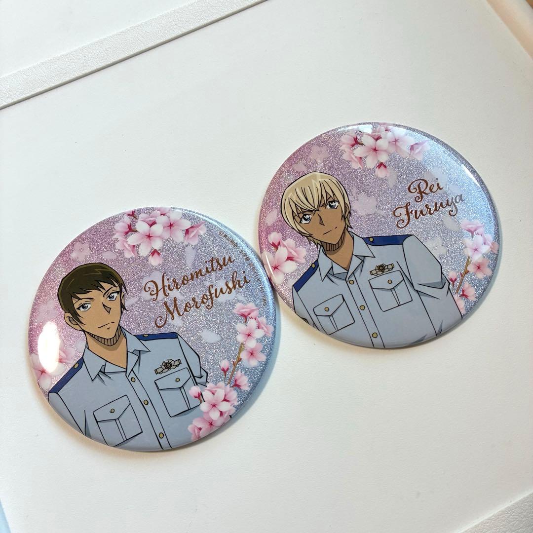 名探偵コナン★おおきなきらきらランダム缶バッジ★SAKURA★諸伏景光★安室透