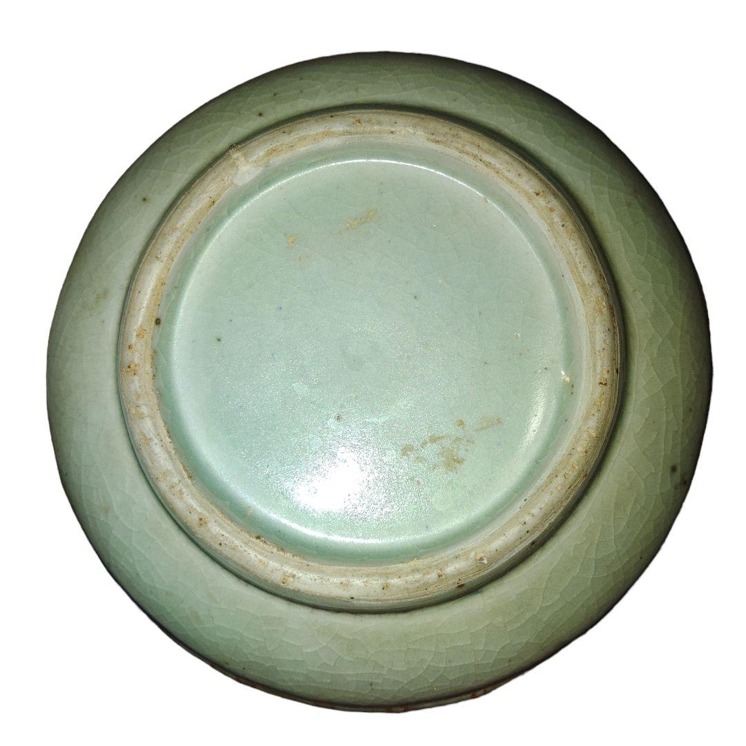 草花文ケンディ水注　アンティーク