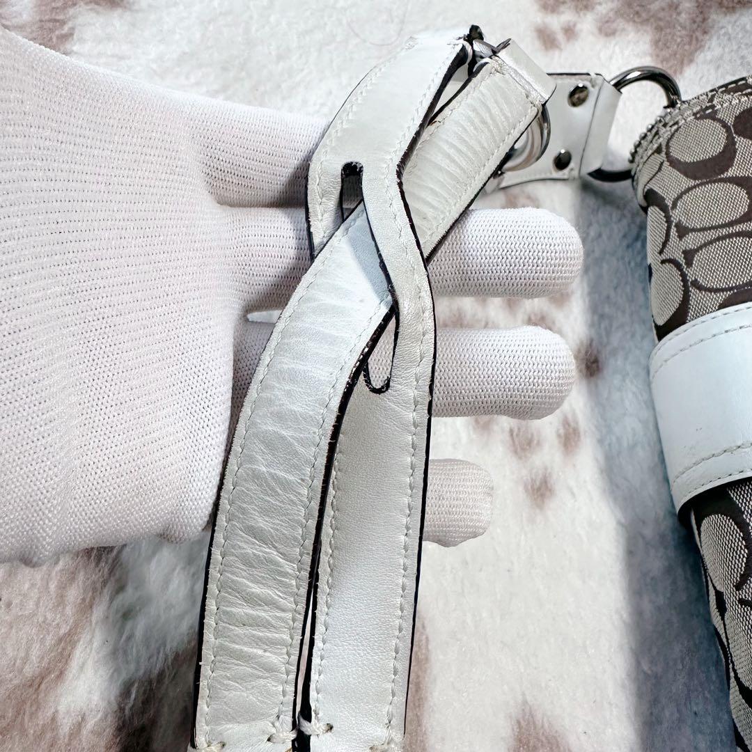 バッグ COACH SOHO signature oneshoulder bag y2k