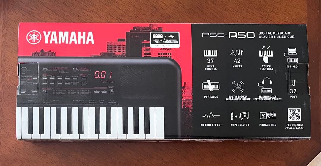 Yamaha PSS-A50 デジタルキーボード