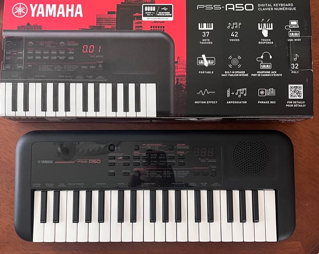 Yamaha PSS-A50 デジタルキーボード