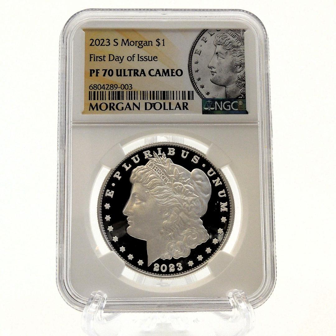 ★最高鑑定 NGC PF70 UCAM モルガンダラー 2023 銀貨
