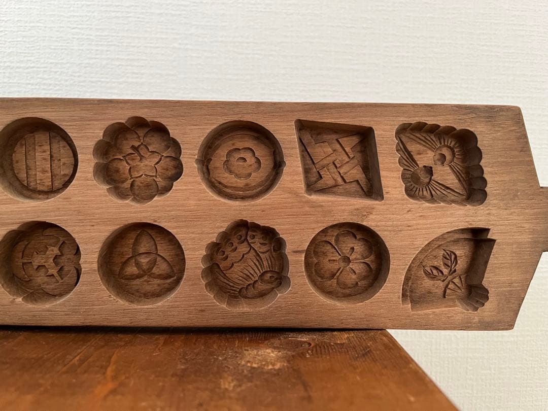 【和菓子 木型 雀蝶花大 NO.59】