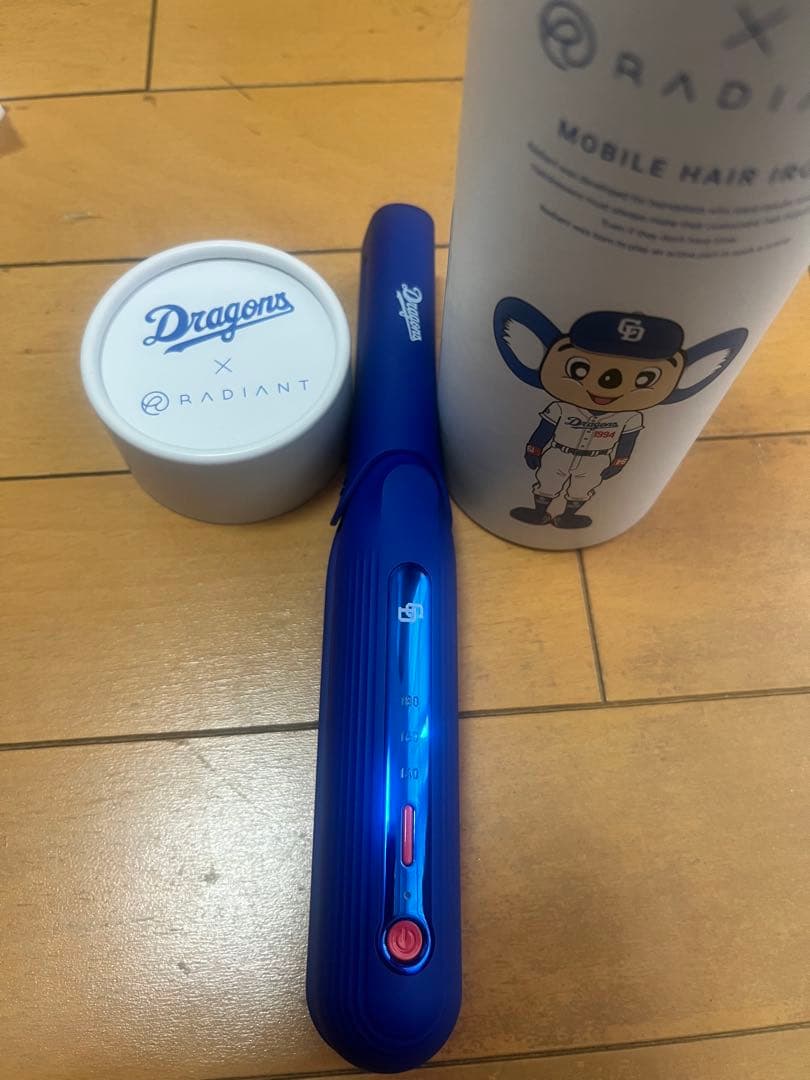 再お値下げ！Dragons x RADIANT モバイルヘアアイロン