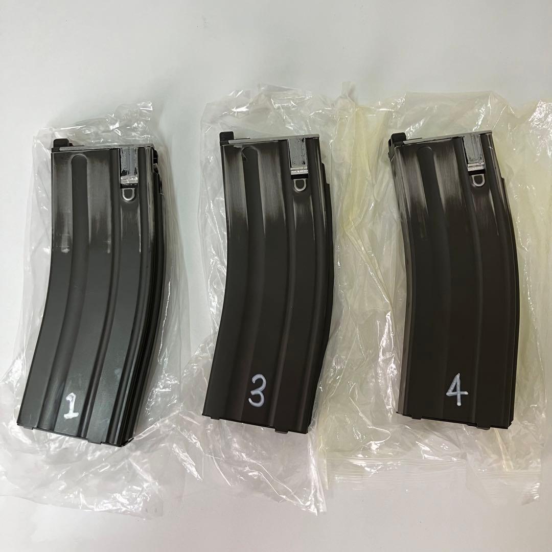GHK M4 CO2マガジン 3本セット 現状品