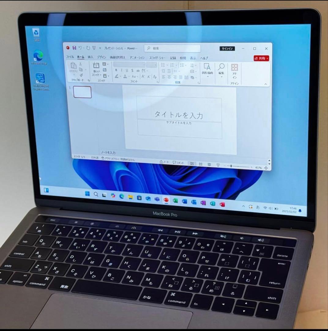 MacBook Pro 13㌅CTO i7/16G/256G Windows11