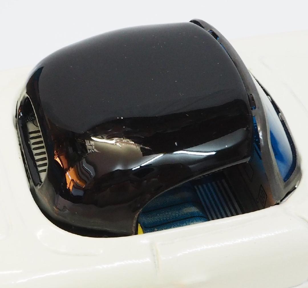 旭玩具【メルセデス ベンツ300SLロードスター白】ブリキtin car【箱付】