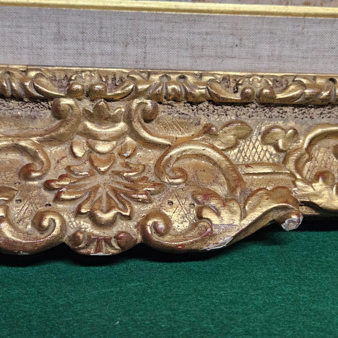 田辺栄次郎 サンスの水辺 油彩画