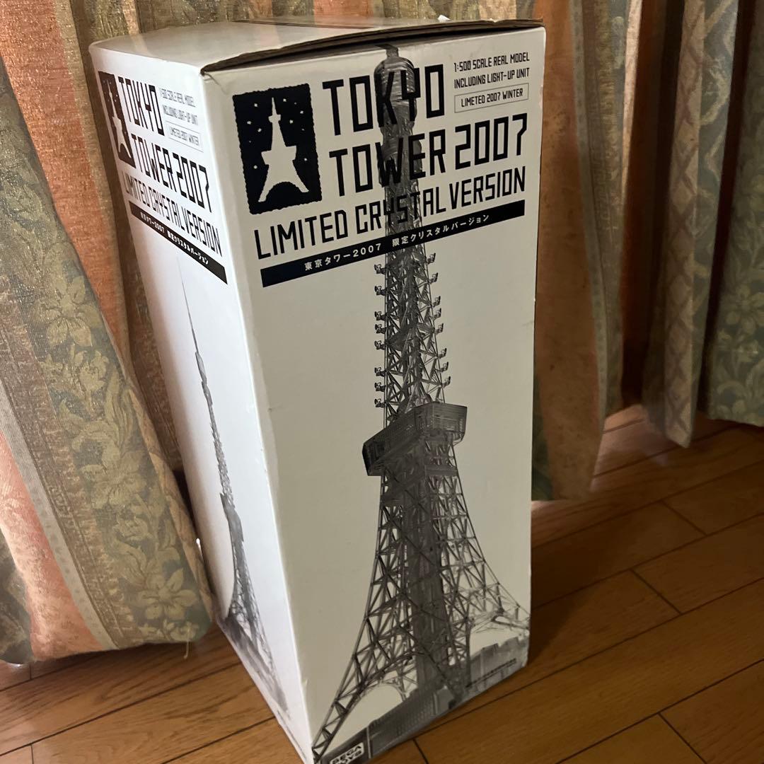 セガトイズ　東京タワー2007 オブジェ　1/500 クリスタルバージョン