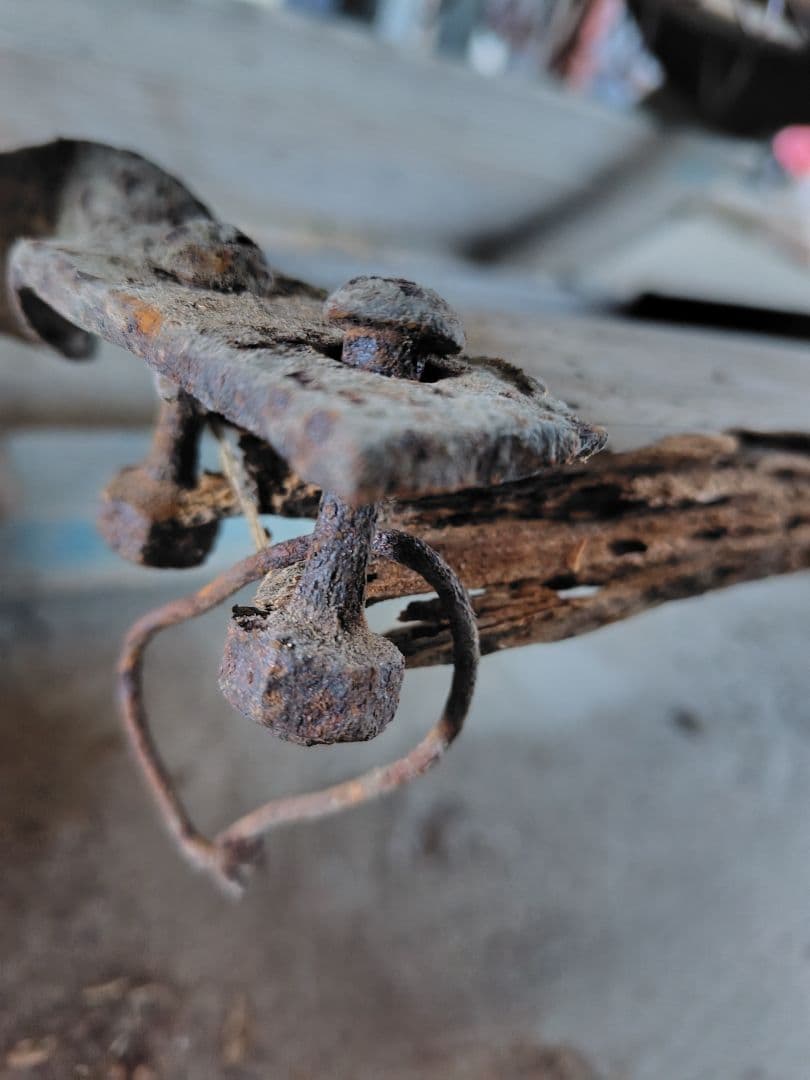 足踏み脱穀機　昭和　古民具　農具　ジャンク品