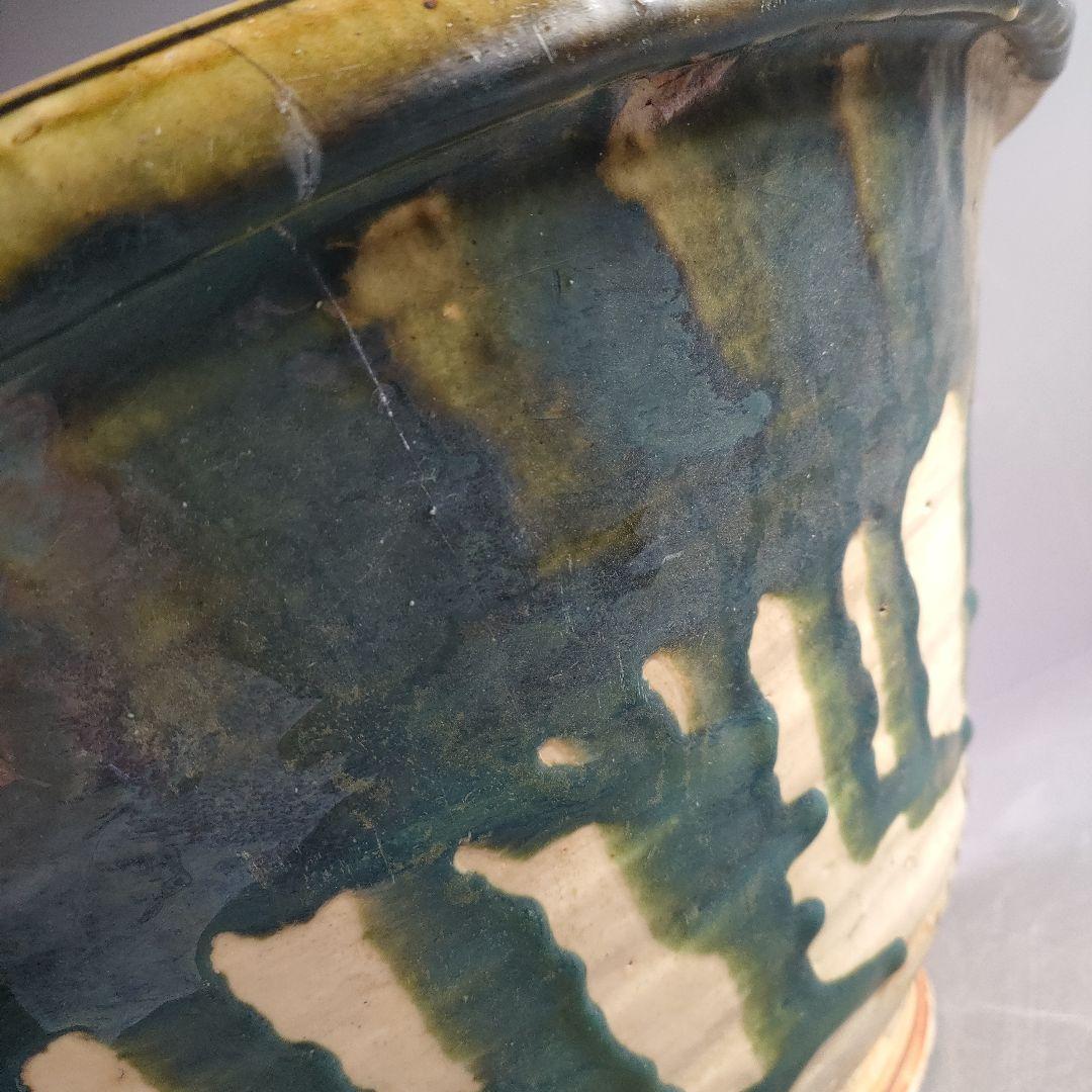 A887-4/織部大鉢/盛鉢/飾鉢/向付/