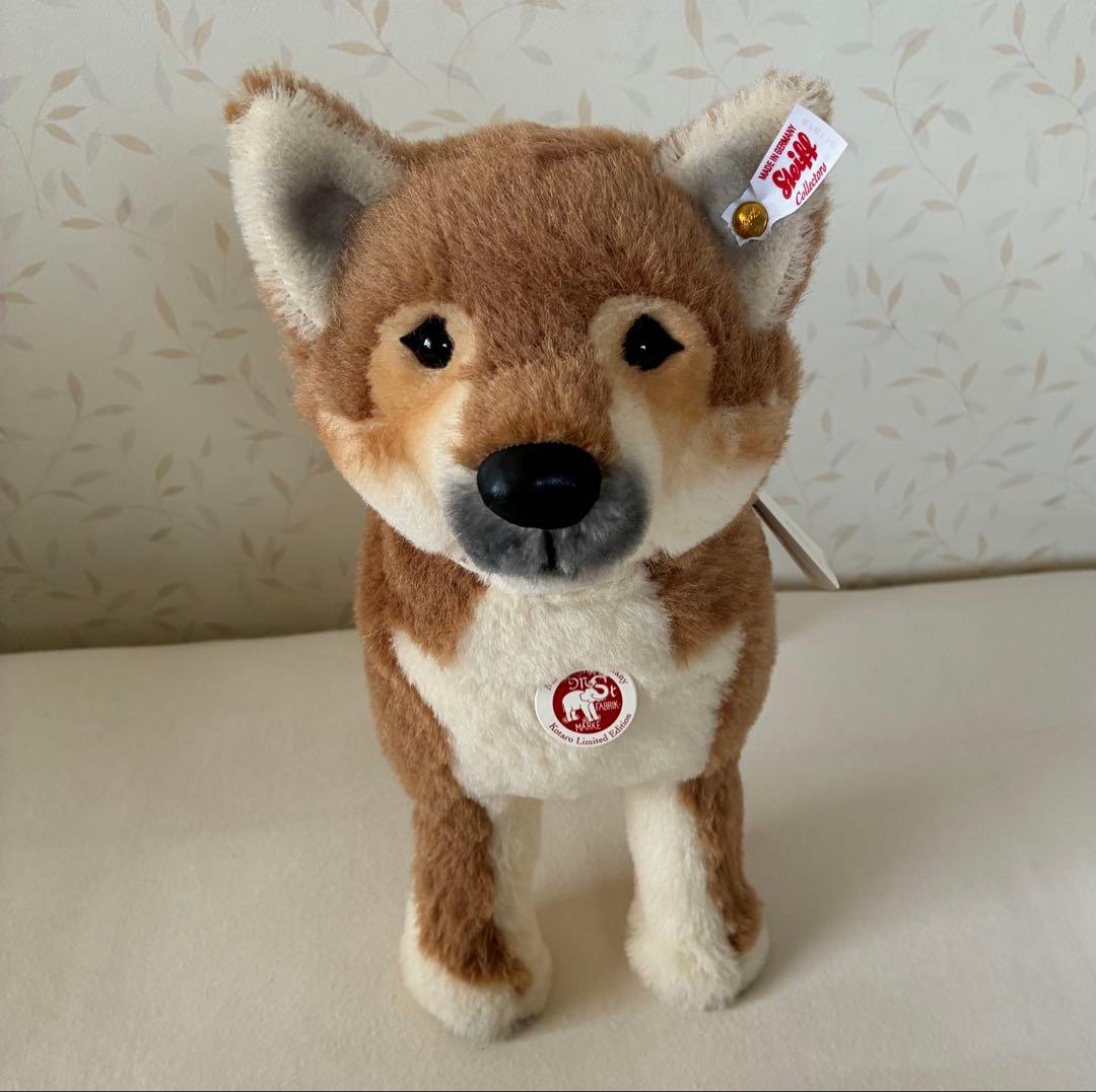 シュタイフ日本・アジア限定　柴犬