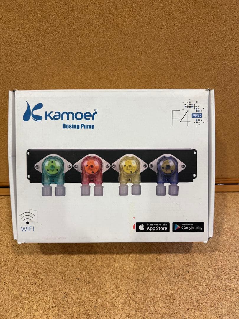 Kamoer F4 Pro ドージングポンプ WiFi接続