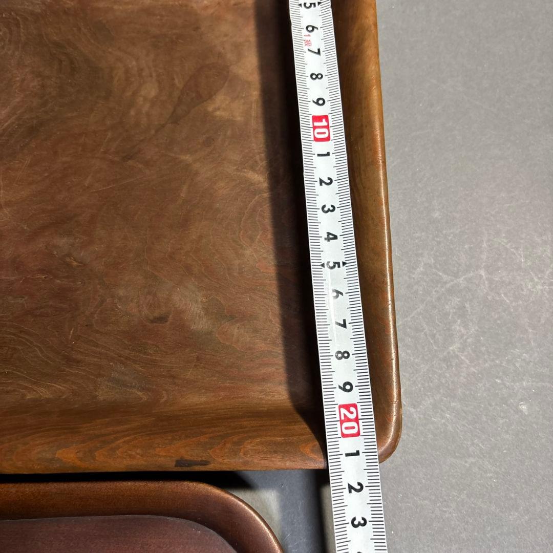 時代　木製　盆　２点　まとめて