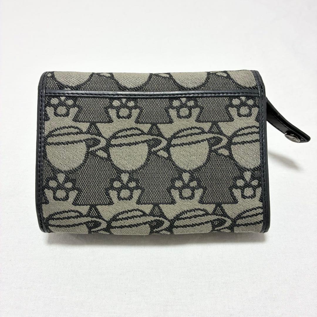 ヴィヴィアンウエストウッド/ARROW ORB JACQUARD 二つ折り財布