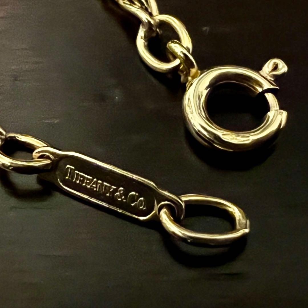 ヴィンテージ ティファニー 18K ゴールド スモール ブレイド ブレスレット