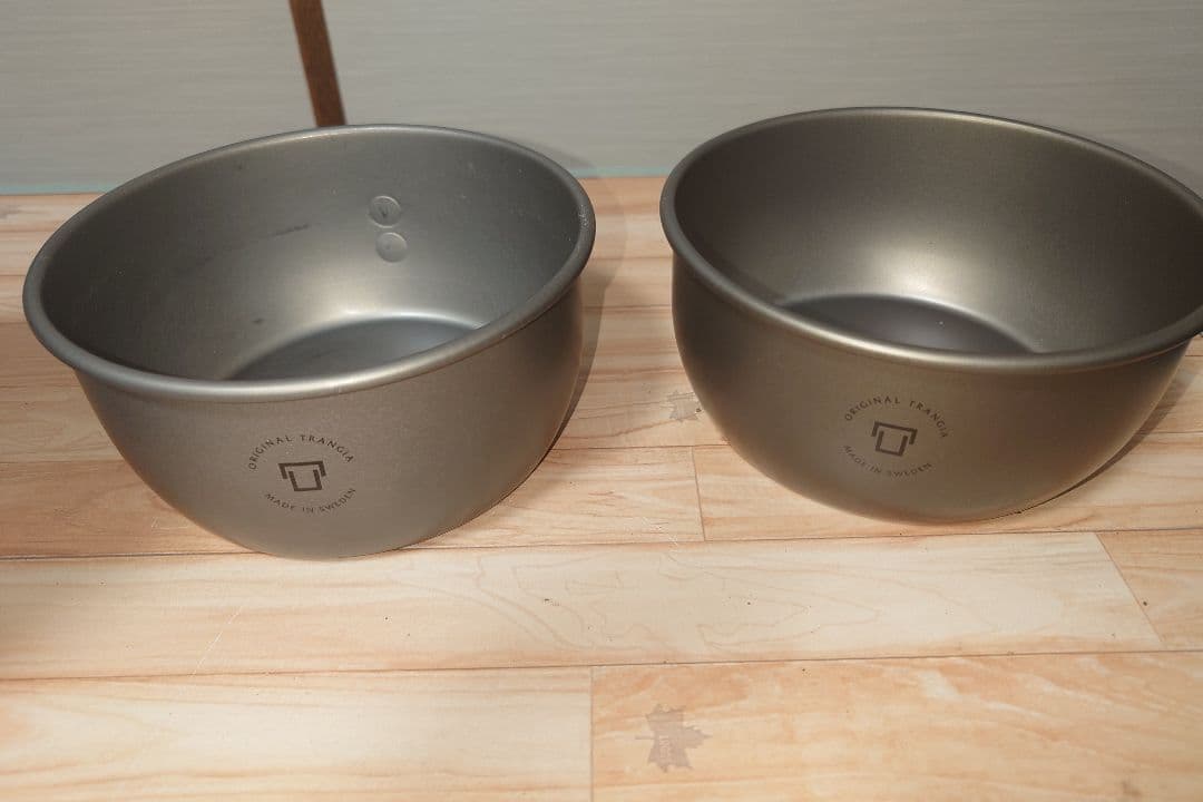 Trangia クッカーセットガス使用可能バーナーとケトルと燃料ボトル付