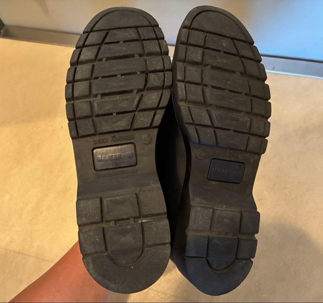 KLEMAN PADRE パドレ　ブラック　黒 42 チロリアンシューズ