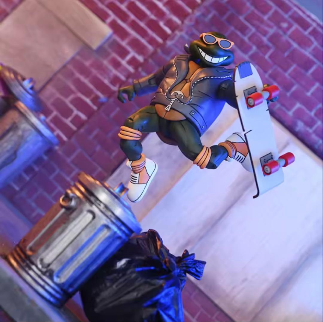 TMNT NECAミュータント・ニンジャ・タートルズ パンクフィギュア4体セット