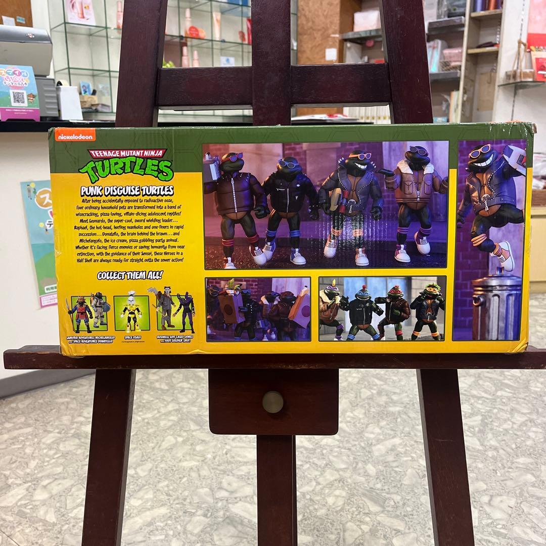 TMNT NECAミュータント・ニンジャ・タートルズ パンクフィギュア4体セット