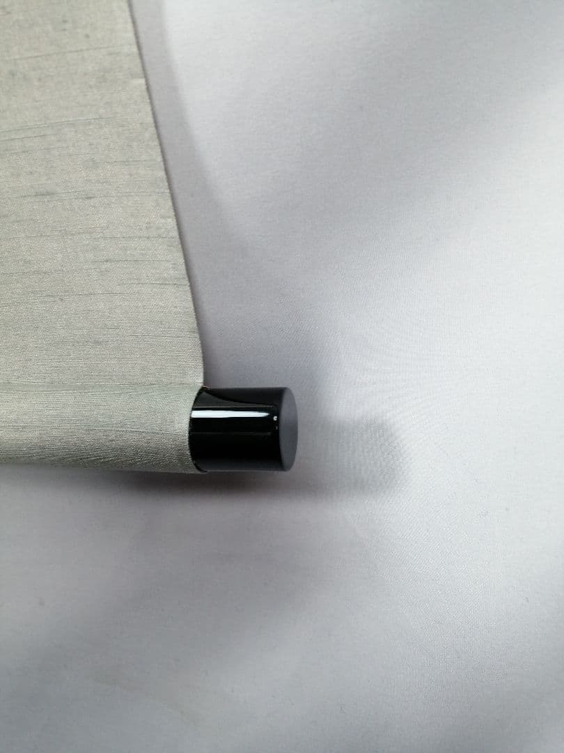 【茶道具】大徳寺　山田宗敏和尚筆　一行「銀椀裏盛雪」 掛軸　掛け物　軸C48