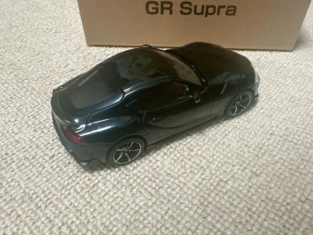GR スープラ (Supra) ブラックメタリック　カラーサンプル　ミニカー
