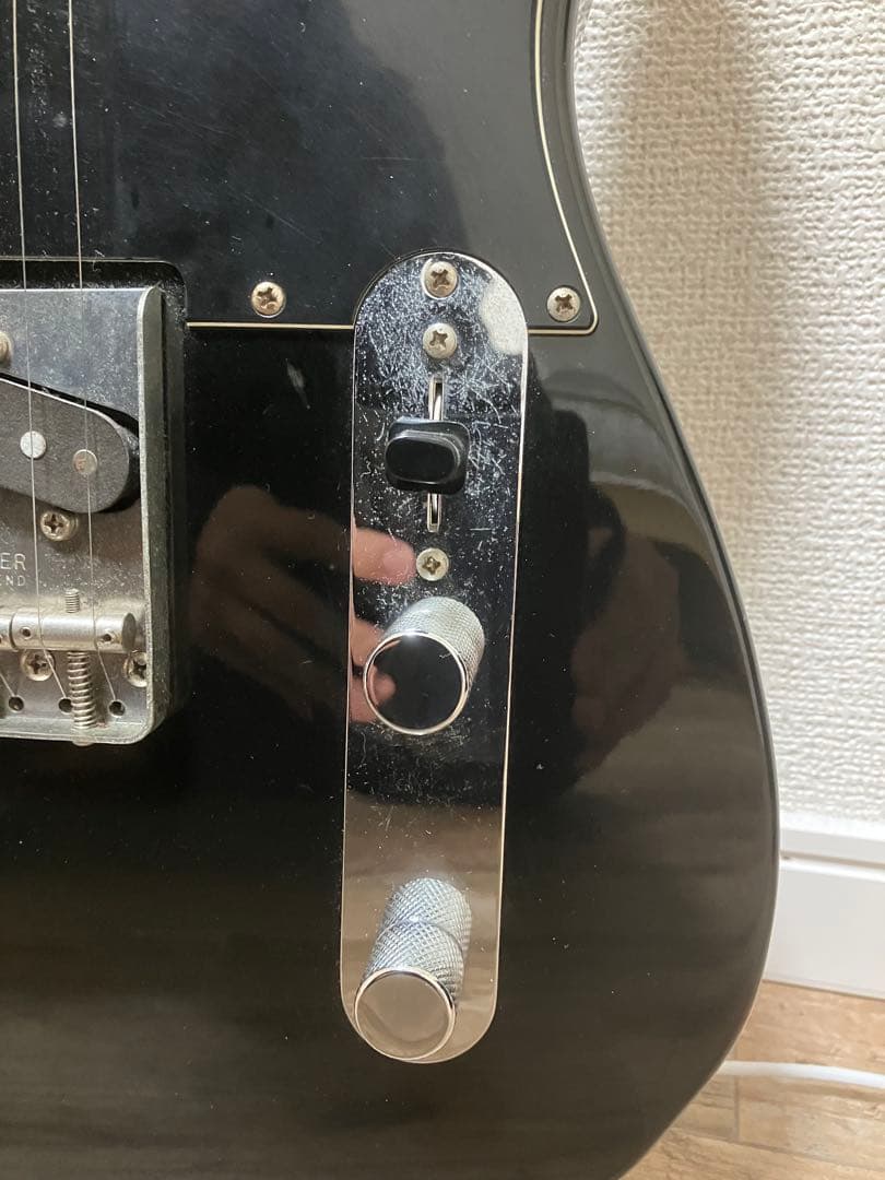 フジゲン製　Fender Telecaster ブラック　Eシリアル