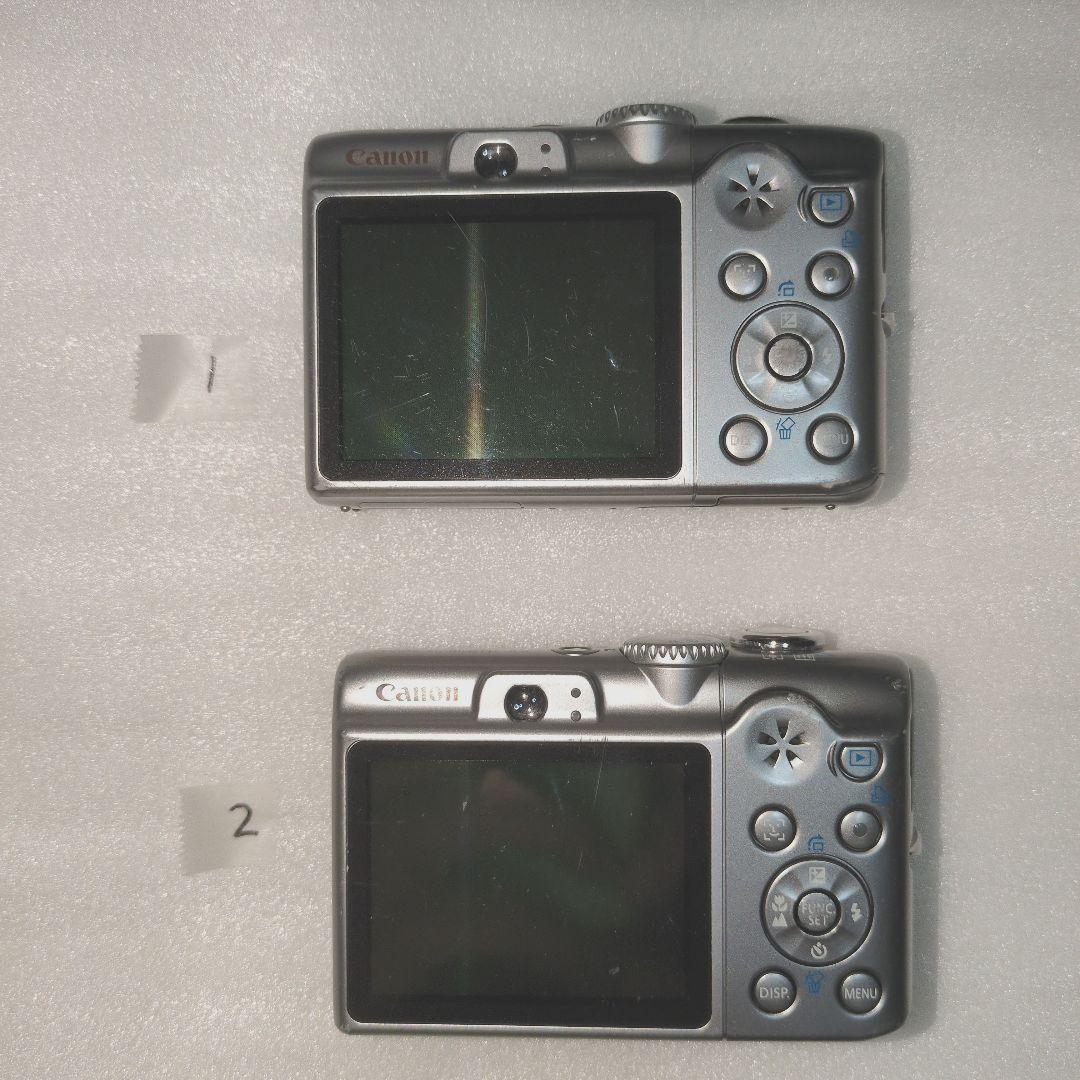 ジャンク　デジカメ2台まとめ売り　CANON　PC1354