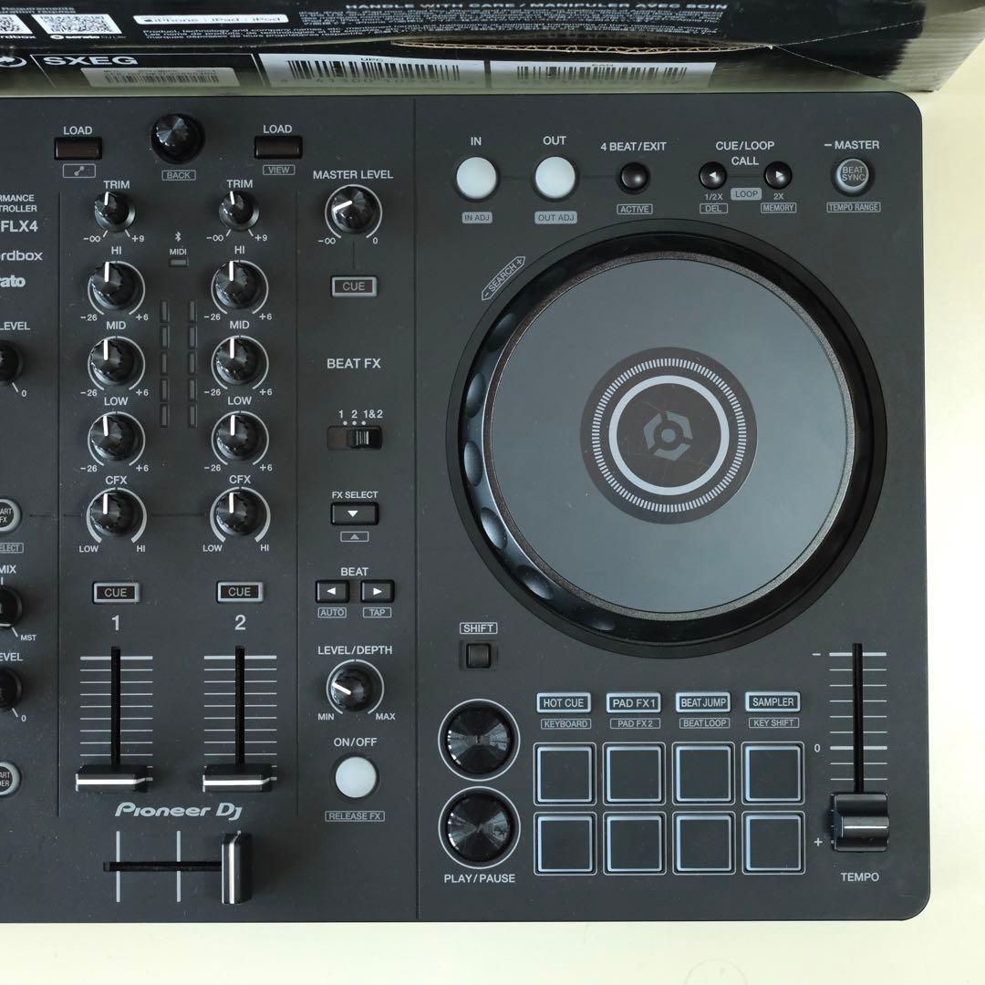 Pioneer DJ DDJ-FLX4 美品 箱付 KOSSヘッドホン付