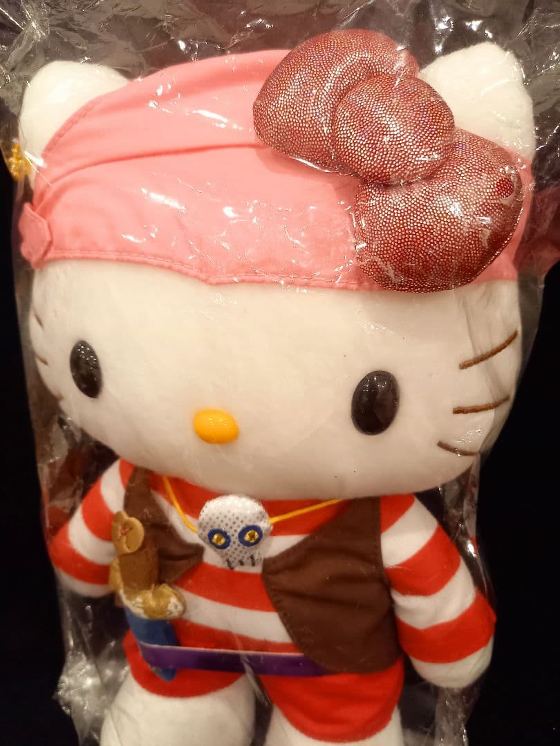 【専用出品】希少　ハローキティ　ぬいぐるみ　海賊 パイレーツ　ピアス　2006年