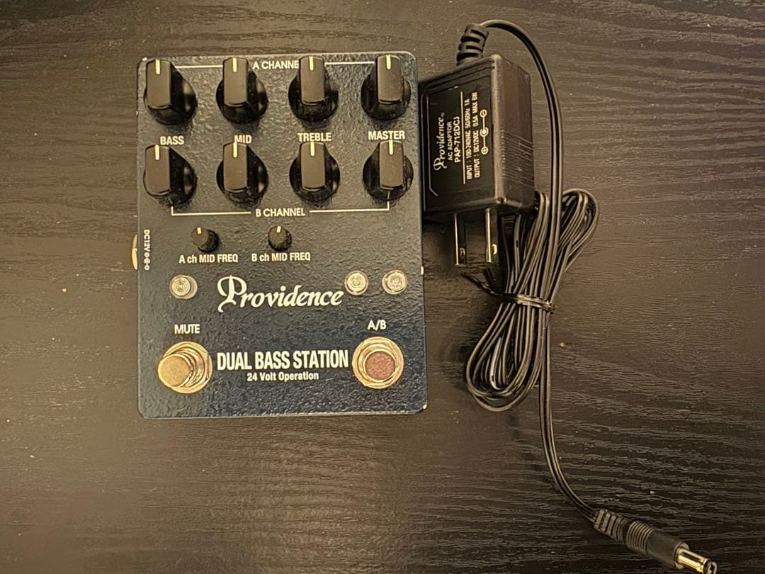 Providence DUAL BASS STATION 24Vベースプリアンプ