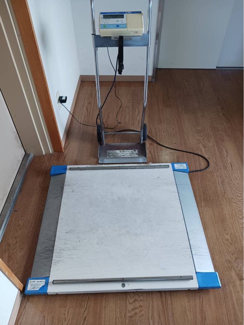 AND デジタル体重計 車椅子用
