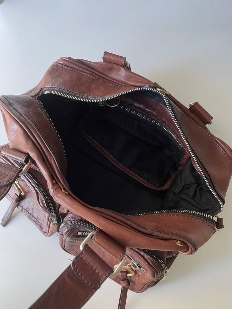 専用 Chloe Betty Brown Leather Bag