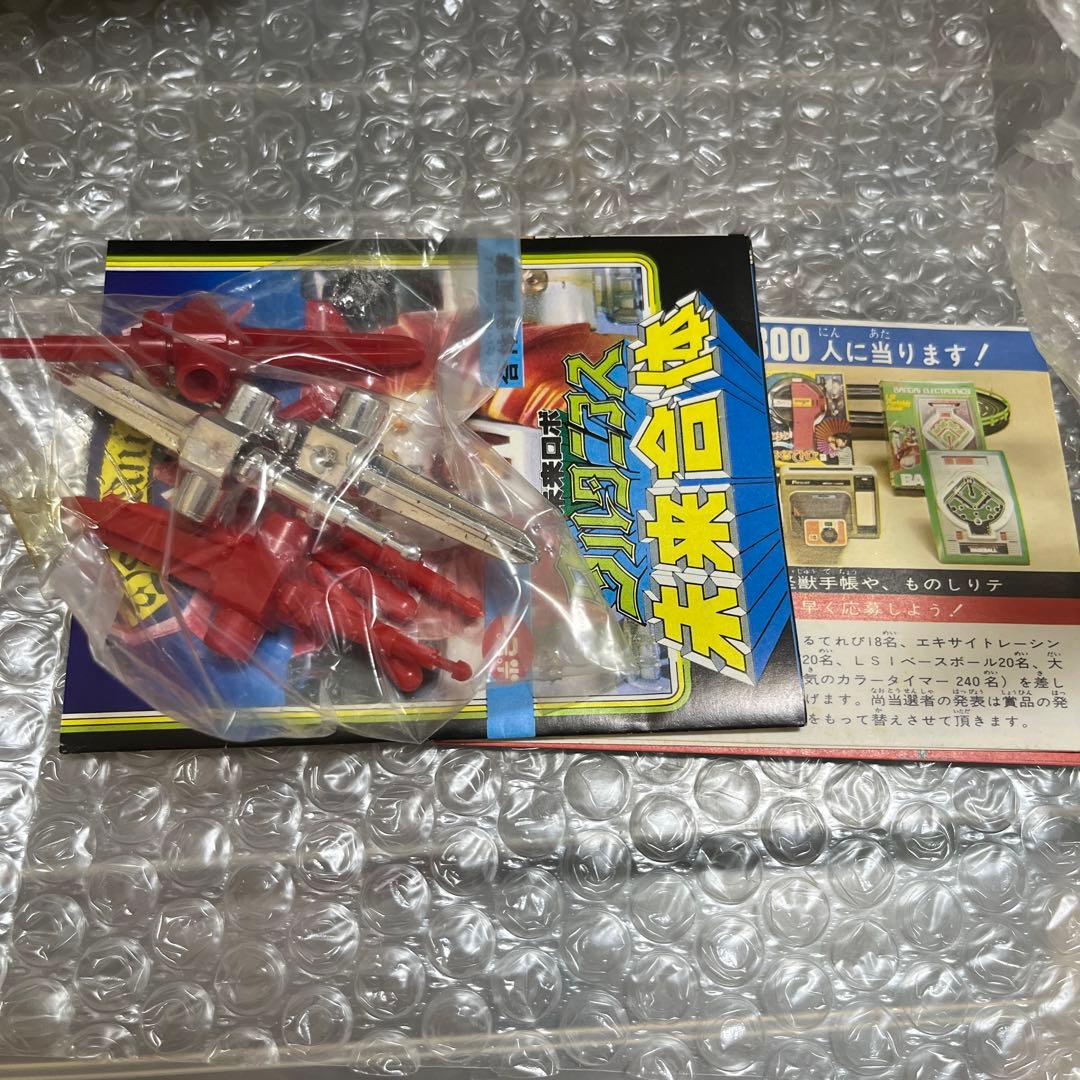 ⚠️レア　未来ロボダルタニアス　ミライオン　ベラリオス　ポピー　当時物　超合金