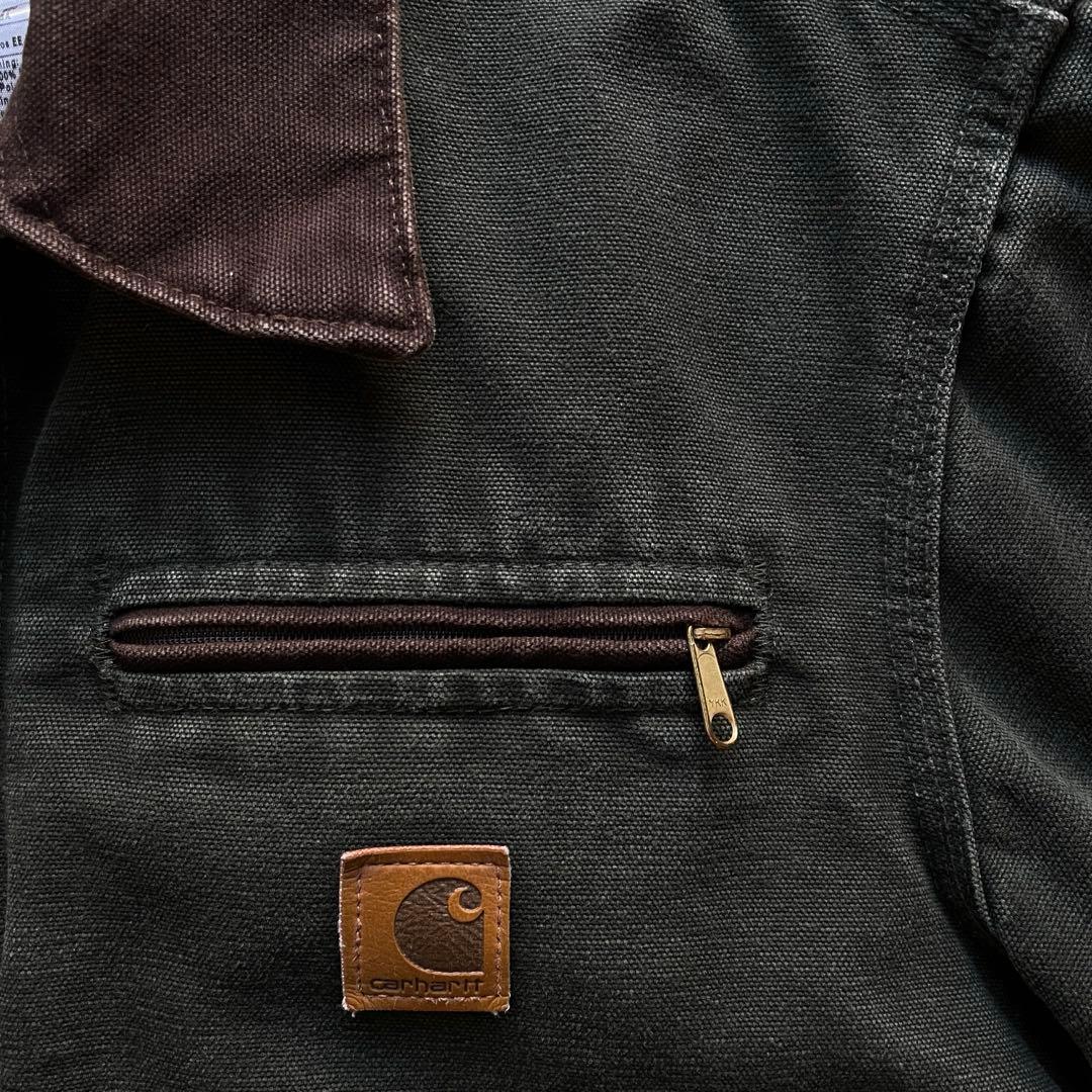 【S】極美品 USA製 CARHARTT デトロイト J97 MOS