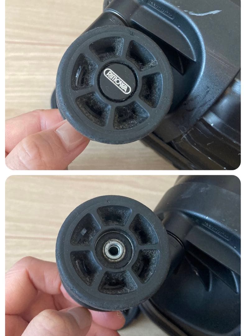 ★ RIMOWA リモワ　ステルス　ビジネストロリー4輪　ブラック　重厚感