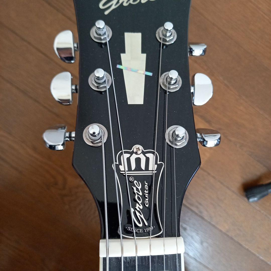 『極美品』GROTE guitar グロート セミアコ―スティックギター