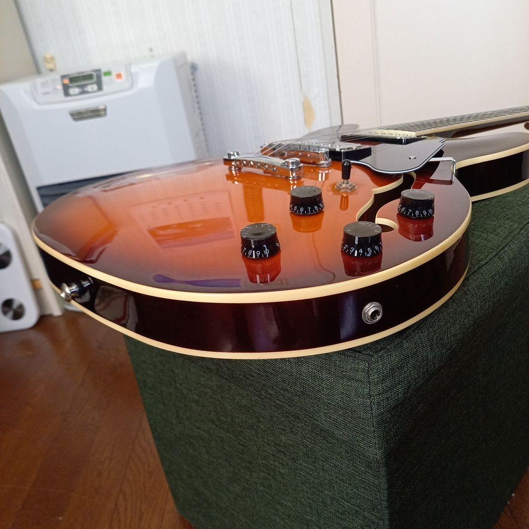 『極美品』GROTE guitar グロート セミアコ―スティックギター