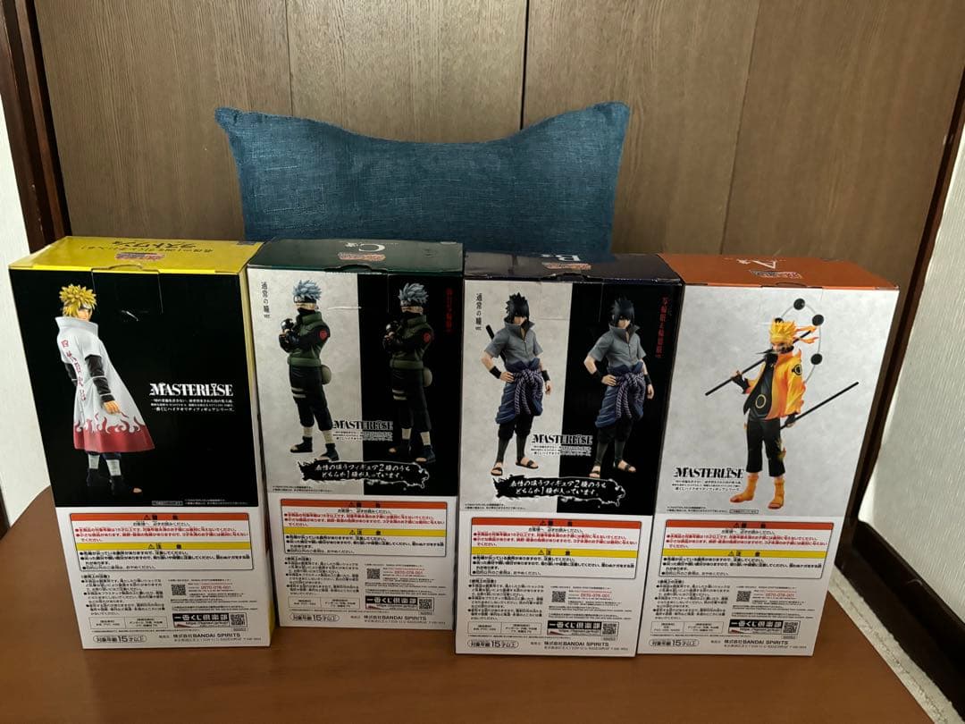 一番くじ　ナルト　紡がれる火の意志　フィギュア A B C ラストワンセット