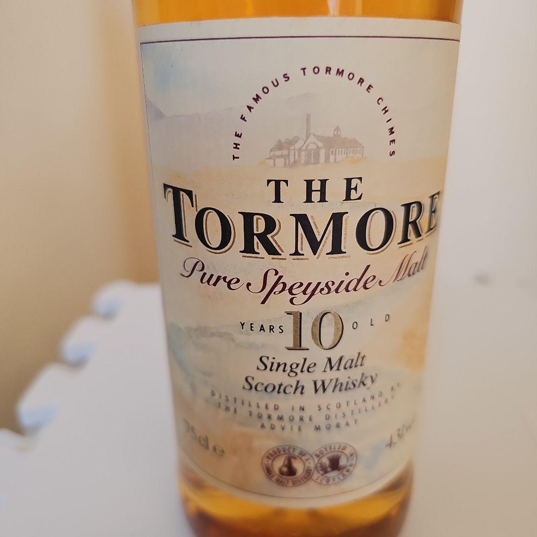【未開封/廃盤水彩画】Tormore10年 シングルモルトウイスキー 750ml