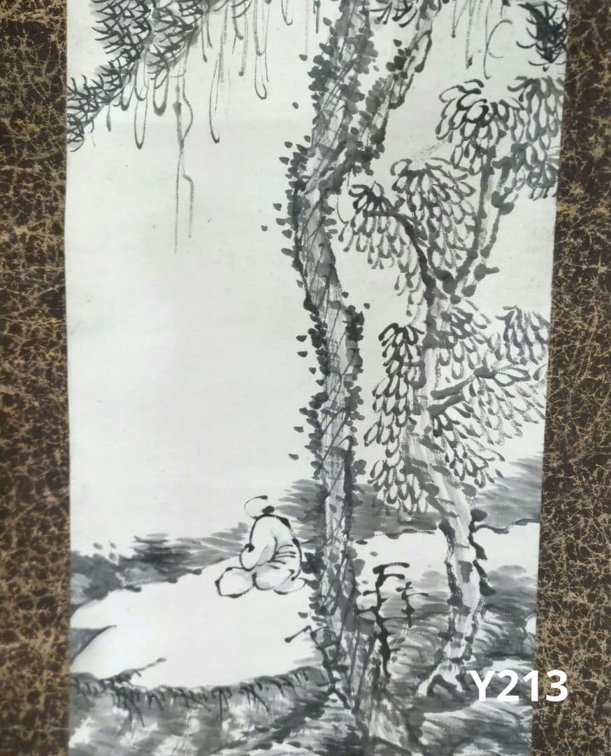 稲垣錦荘　掛軸　Y213