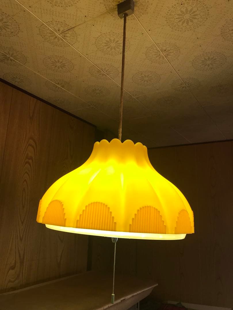 昭和レトロ ペンダントライト　蛍光灯　吊り下げ