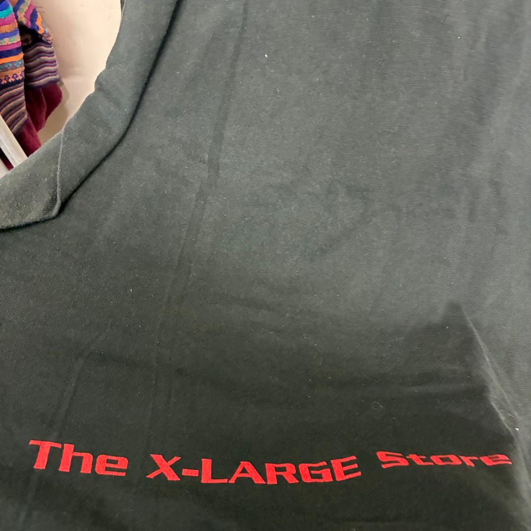 90s 初頭 当時物 X-LARGE エクストララージ Tシャツ XL相当
