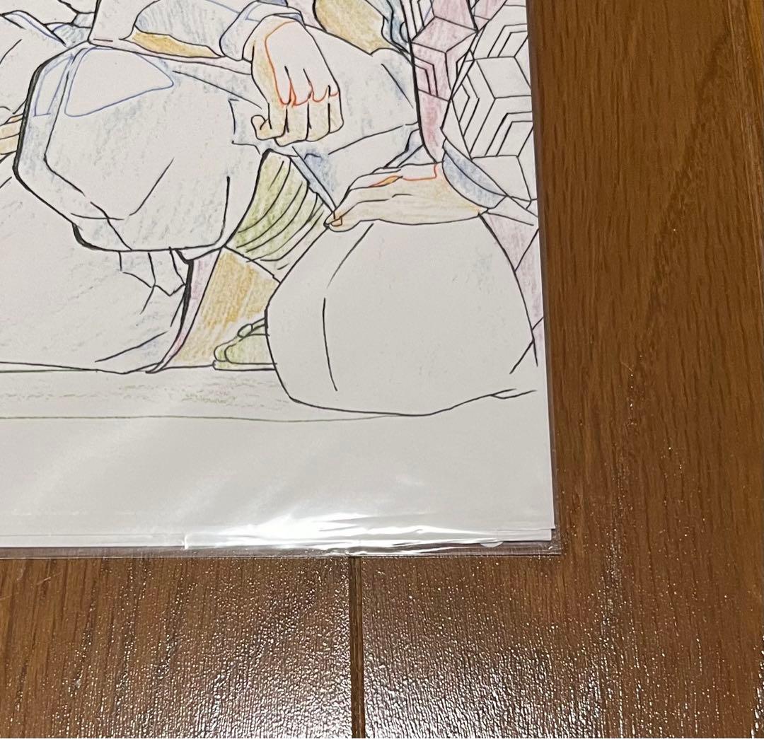鬼滅の刃DVD7〜11巻特典原画色紙