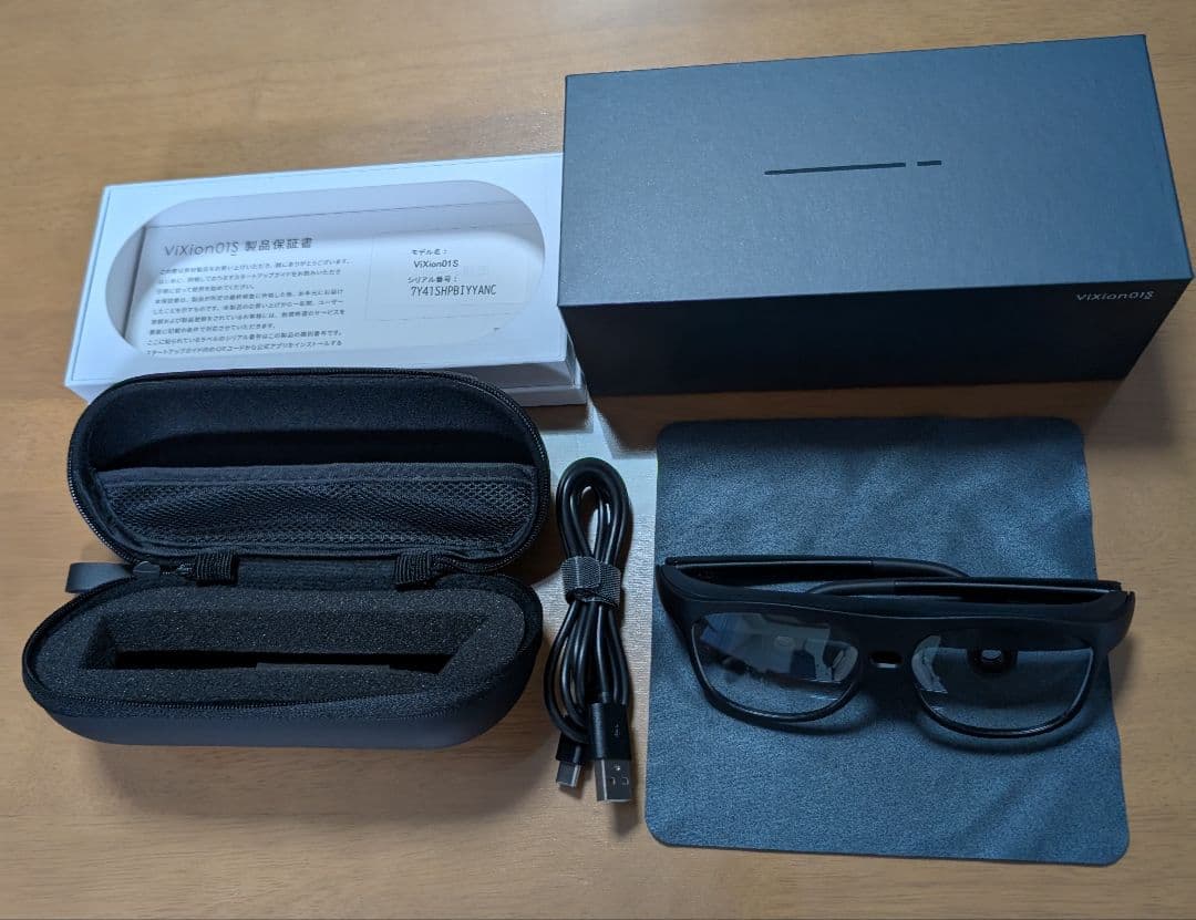 ViXion01S　オートフォーカスアイウェア