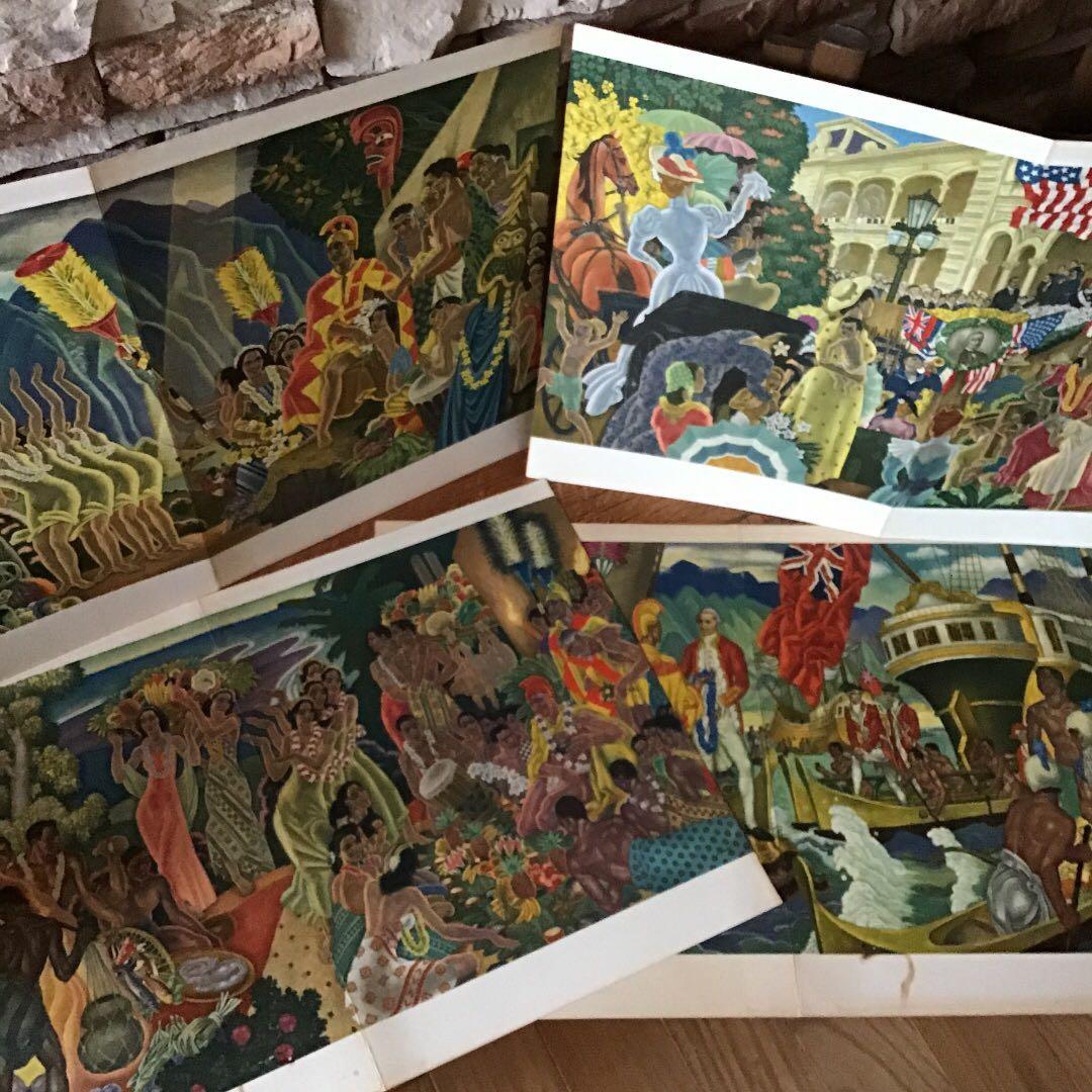 ハワイアン ビンテージ マトソンライン メニュー4点セット 1956年